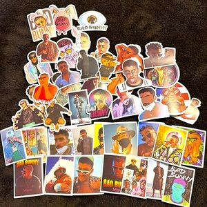 BAD BUNNY STICKERS
